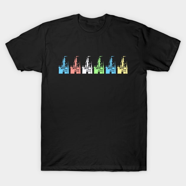 Castle Colors T-Shirt by Disney World is Awesome